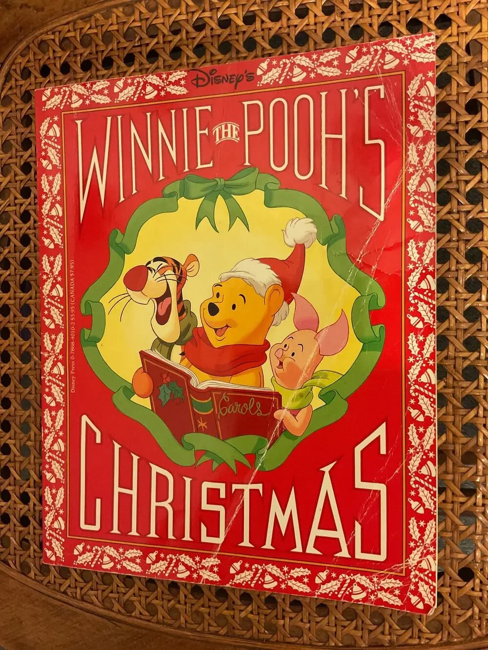 Walt Disney's Winnie the Pooh's Christmas 1991 First Paperback Edition